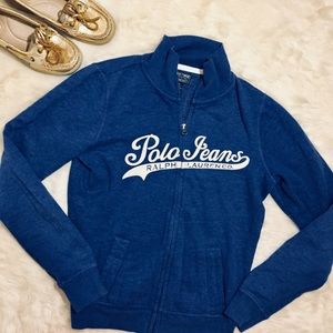 Vintage Ralph Lauren Polo Jeans Zip-up Sweatshirt